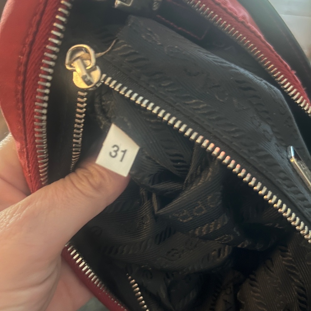 Prada Red Shoulder Bag - Picture 9 of 9